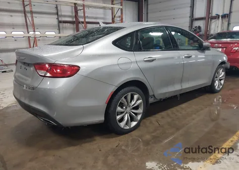2016 Chrysler 200 S z USA, uszkodzony, nr VIN 1C3CCCDG0GN100632